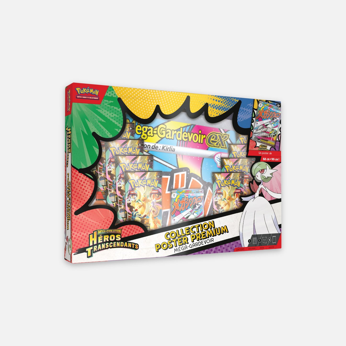 Coffret poster premium Méga-Gardevoir ME2.5 - Héros Transcendants