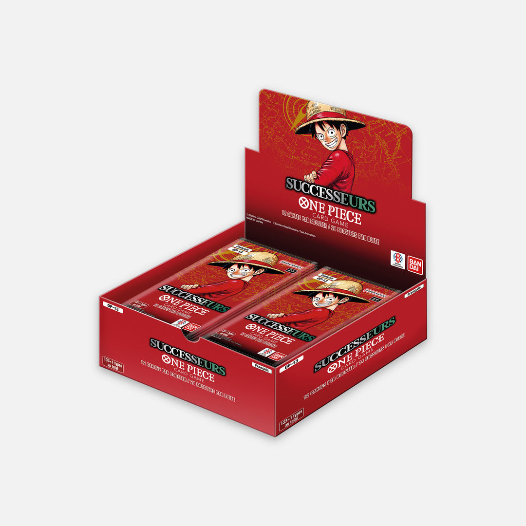 One Piece Card Game - OP13 Successeurs - Display de 24 Boosters FR  Derive  Geek