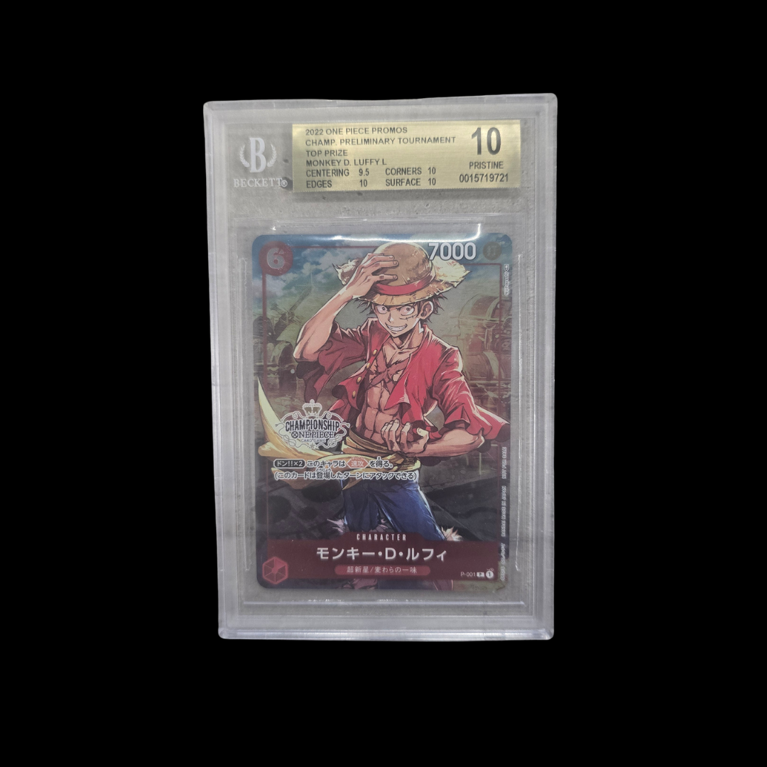Monkey.D.Luffy Promo Championship 2022 · Promo · BGS 10 Pristine