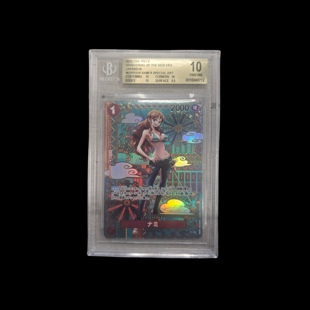 Nami SP OP01-016 JAP · OP05 · BGS 10 Pristine
