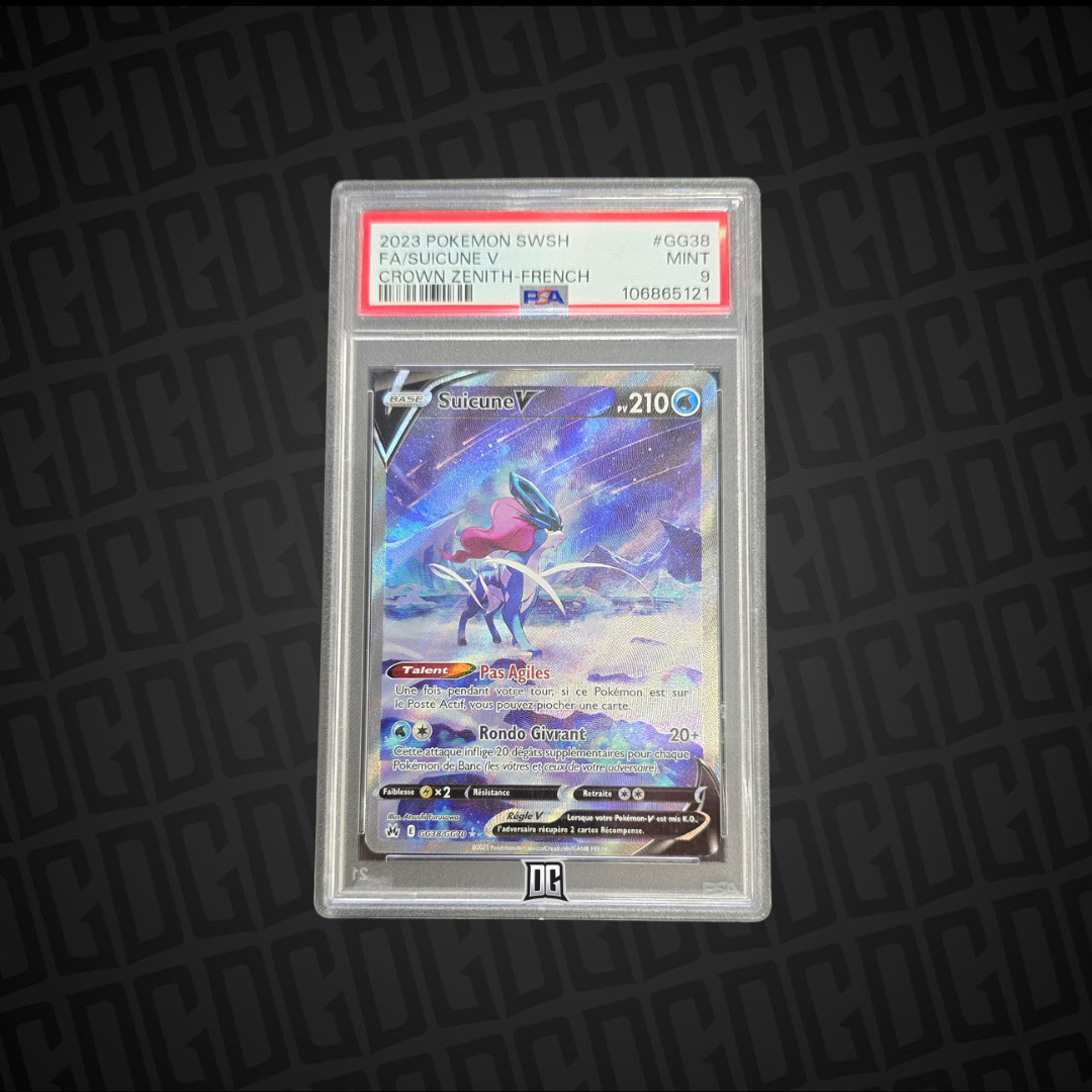 Suicune V · Zénith Suprême · PSA 9