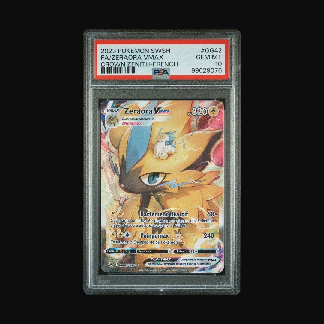 Zeraora vmax GG42/GG70 Zenith Supreme - PSA 10