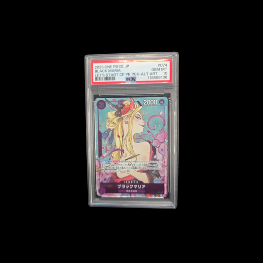 Black Maria JP · Let's Get Started Campaign · PSA 10