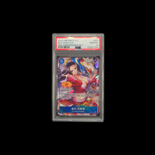 Boa Hancock - 2nd anniversary Set Chinois - Serial  PSA 10
