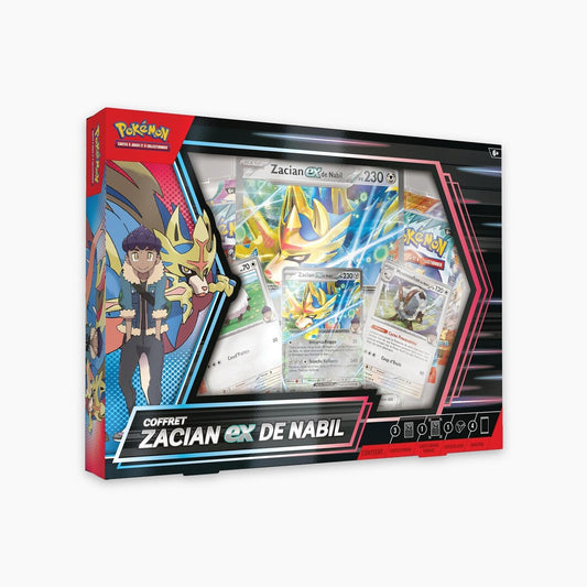Coffret Zacian EX de Nabil