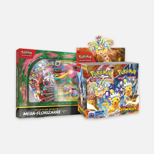 Display EV8 + coffret premium Méga-Florizarre