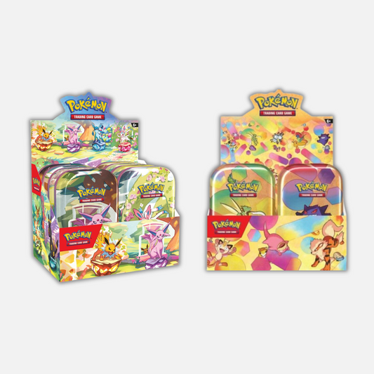 Lot de Mini Tin 151 et Evolution Prismatique