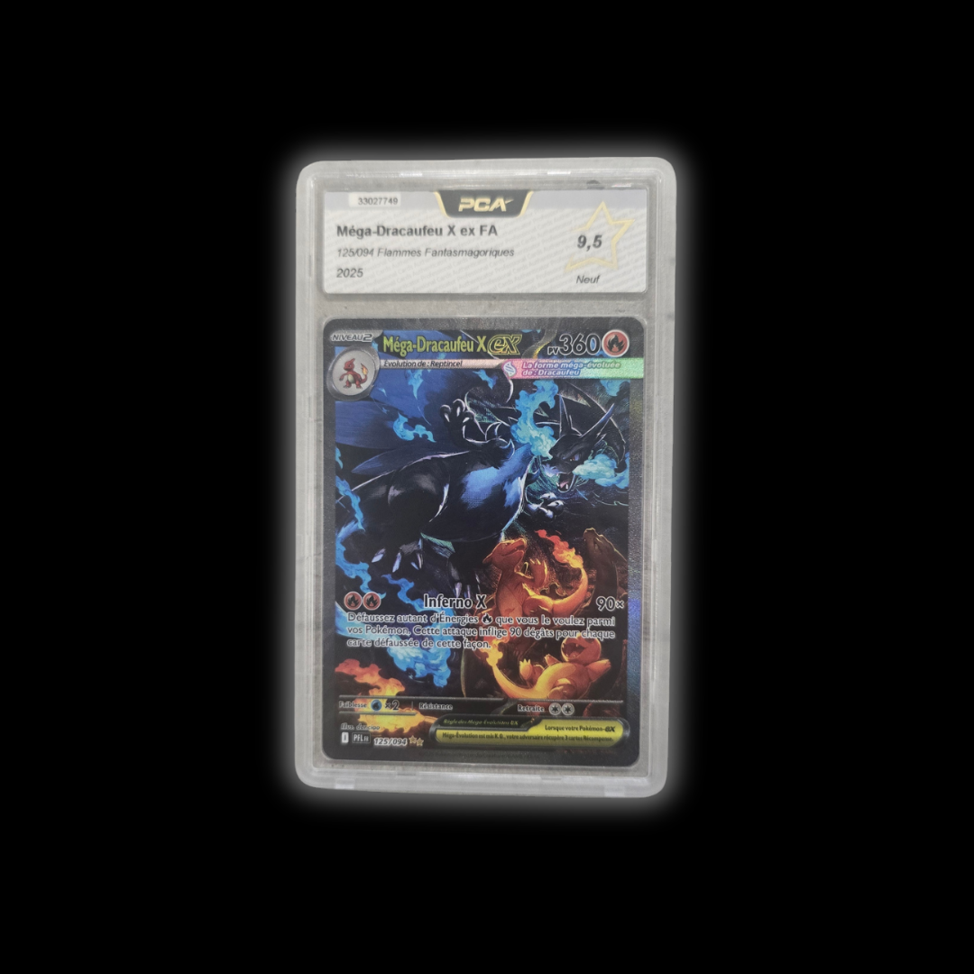 Méga-Dracaufeu X-ex · Flammes Fantasmagoriques · PCA 9.5
