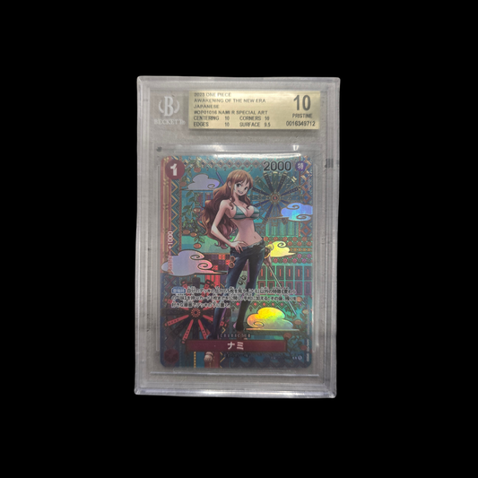 Nami SP OP01-016 JAP · OP05 · BGS 10 Pristine