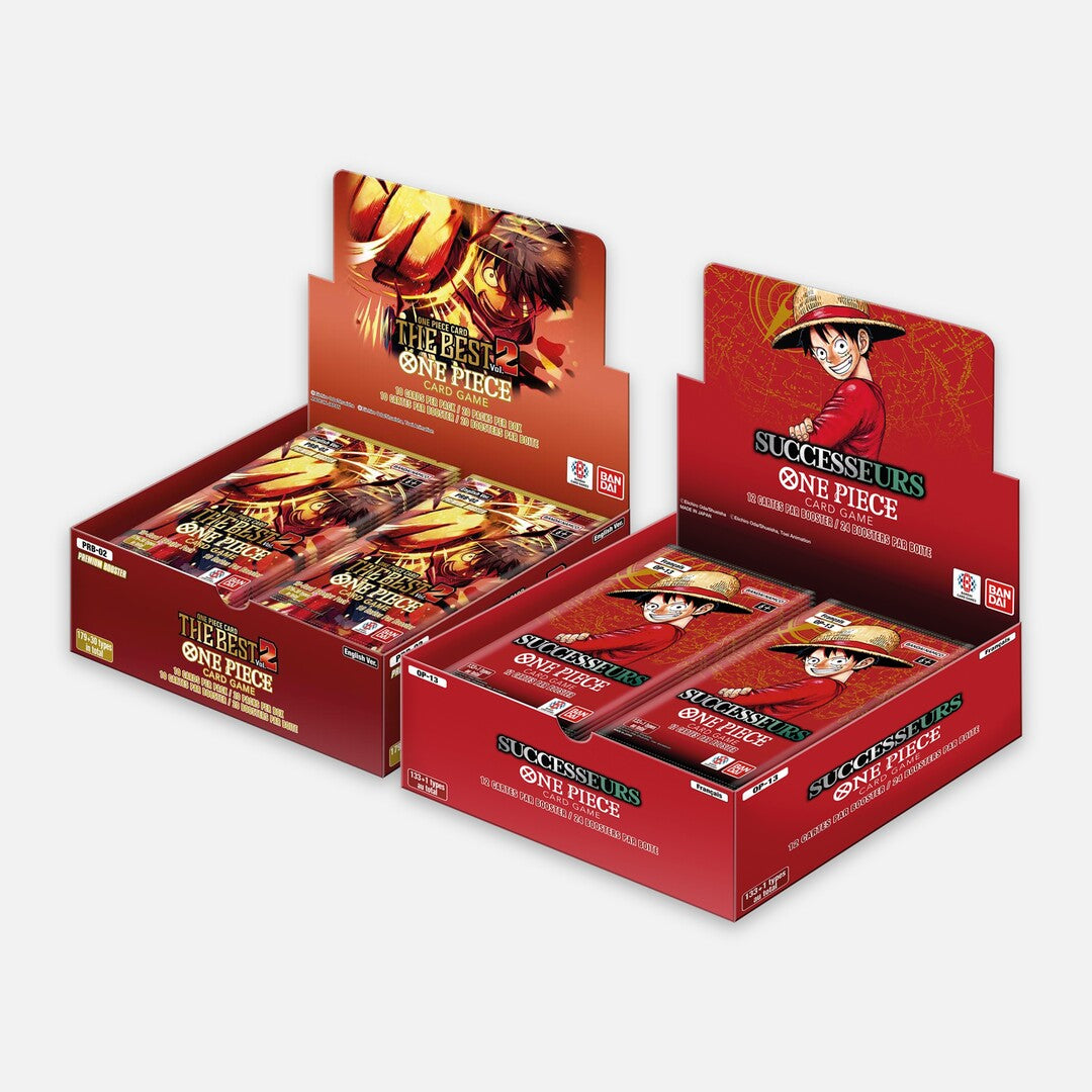 Pack display One Piece PRB02 + display OP13 FR