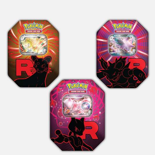 Lot de 3 Pokébox - Pokémon - Team Rocket FR