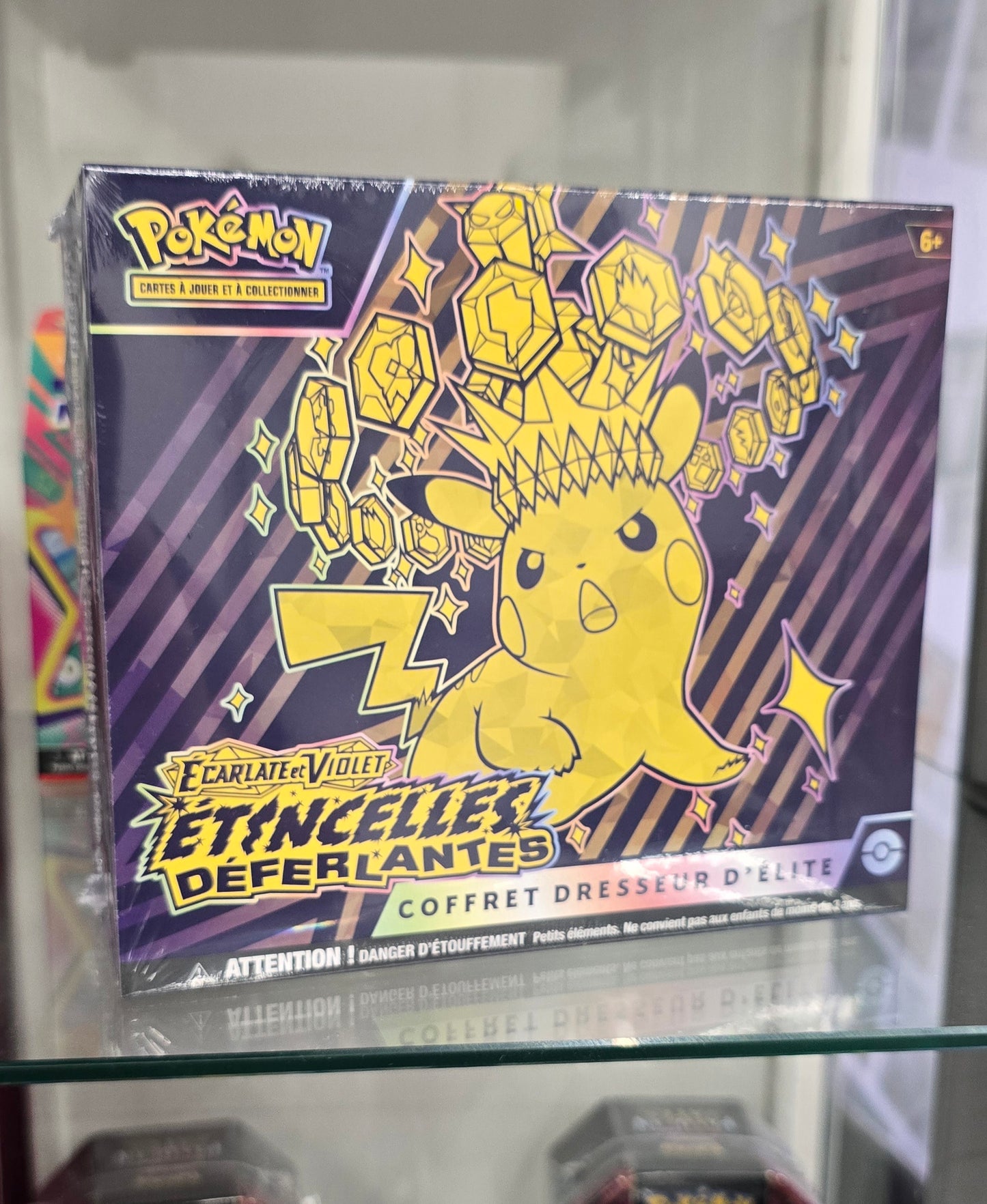 Coffret Dresseur d'Elite - EV08 Etincelles Déferlantes - ETB FR